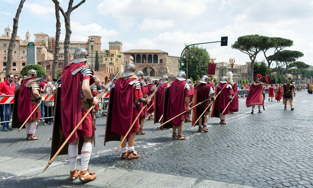 Ancient Rome re-enactment