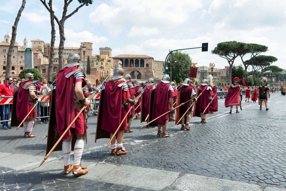 Ancient Rome re-enactment